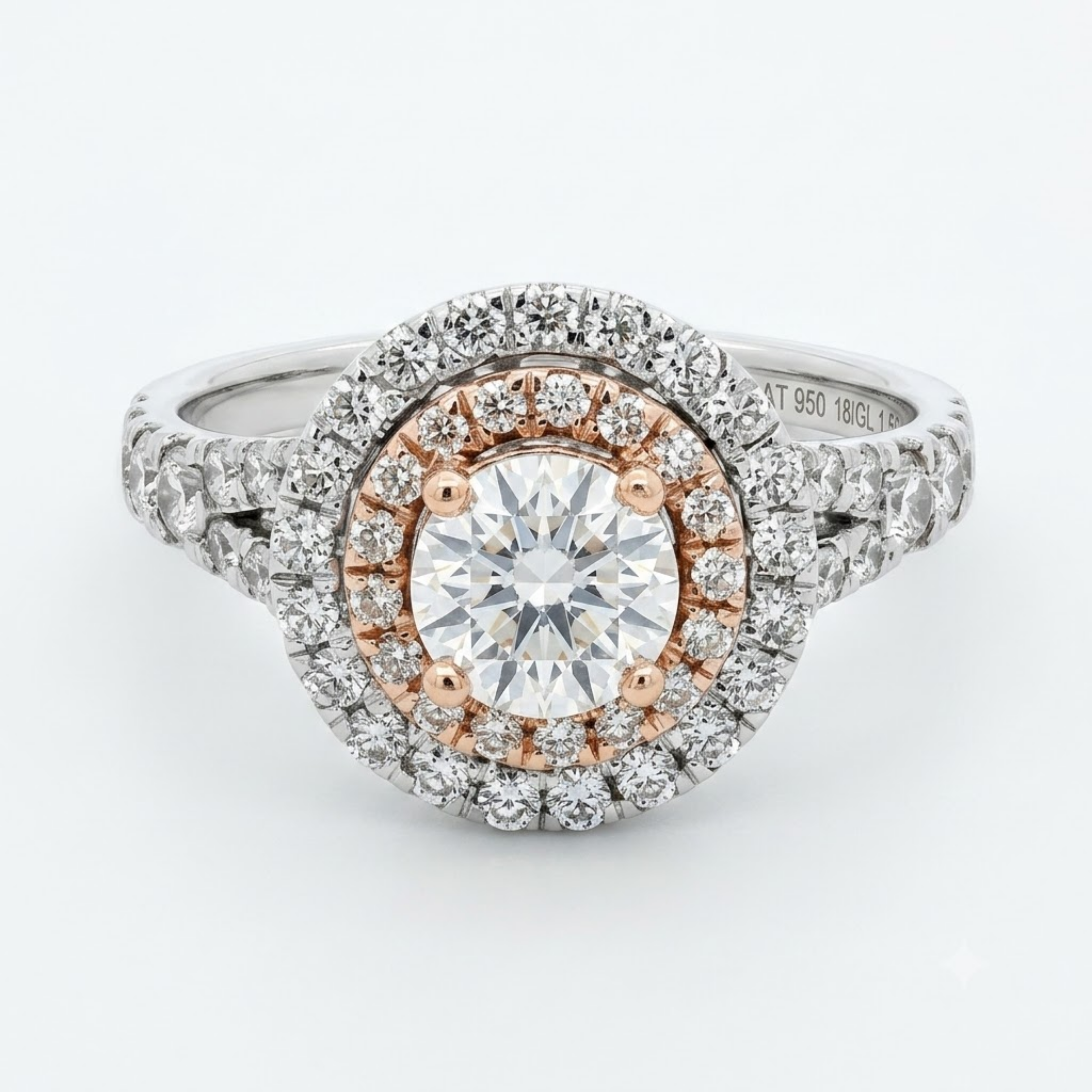 Radiant Halo Ring