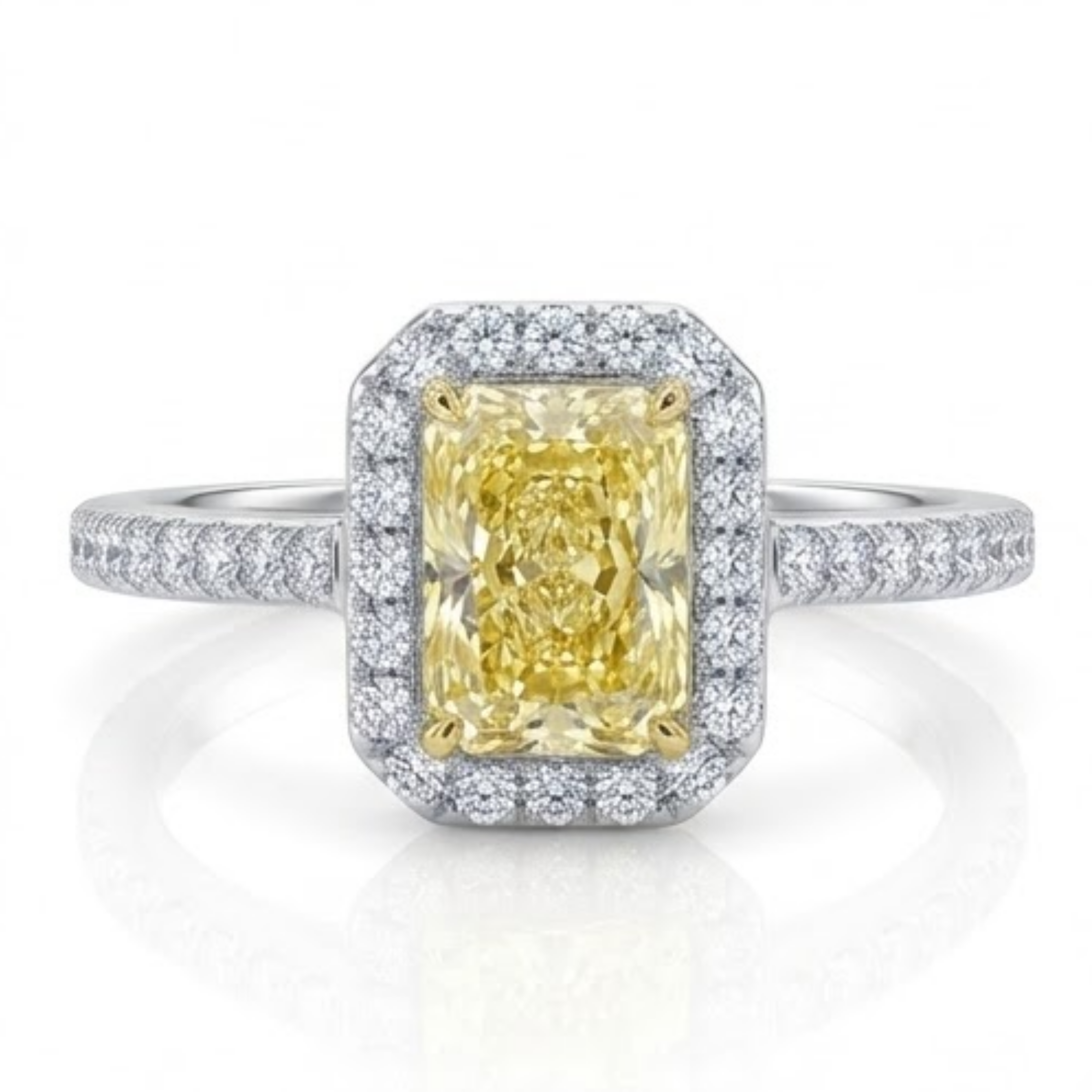 Golden Halo Ring