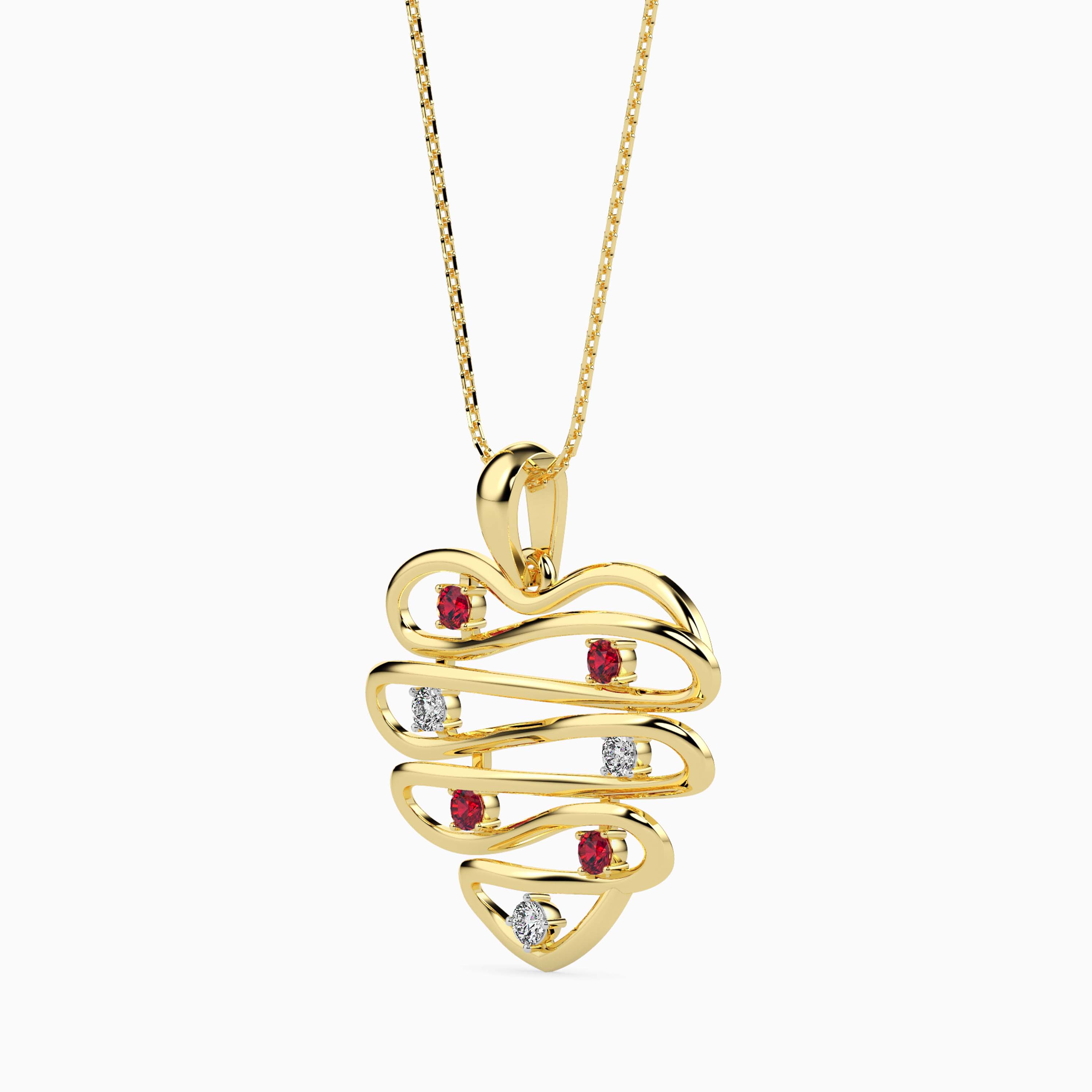 LUSTROUS LINE PENDANT