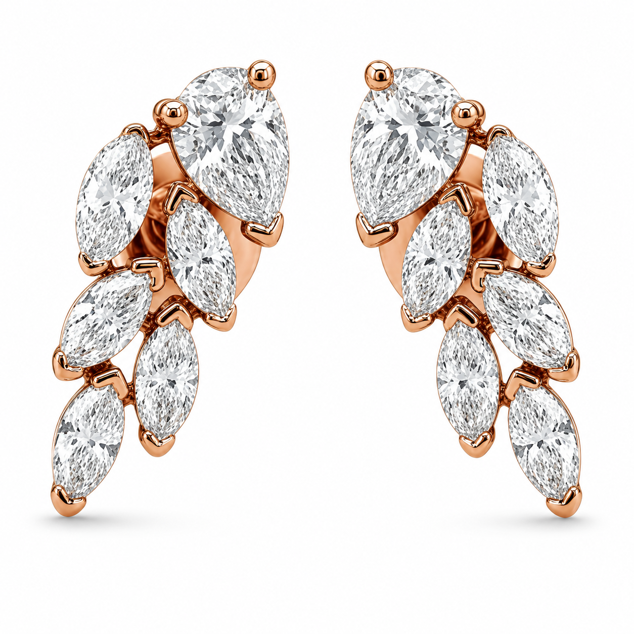 Marquise Cascade Earrings