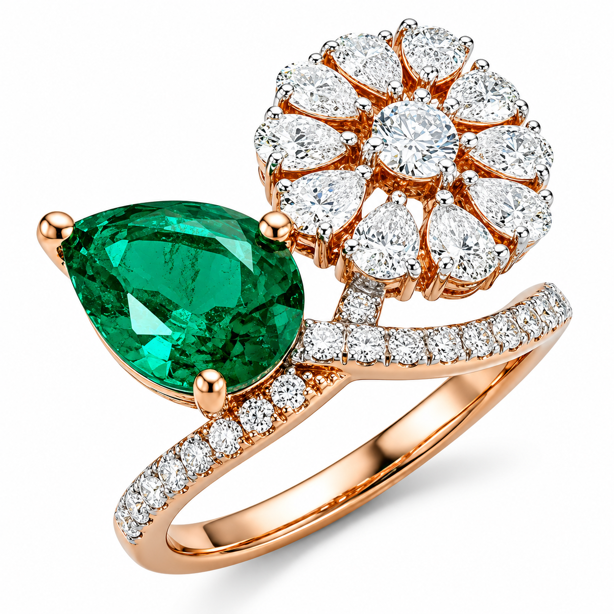 Opaline Bloom Ring