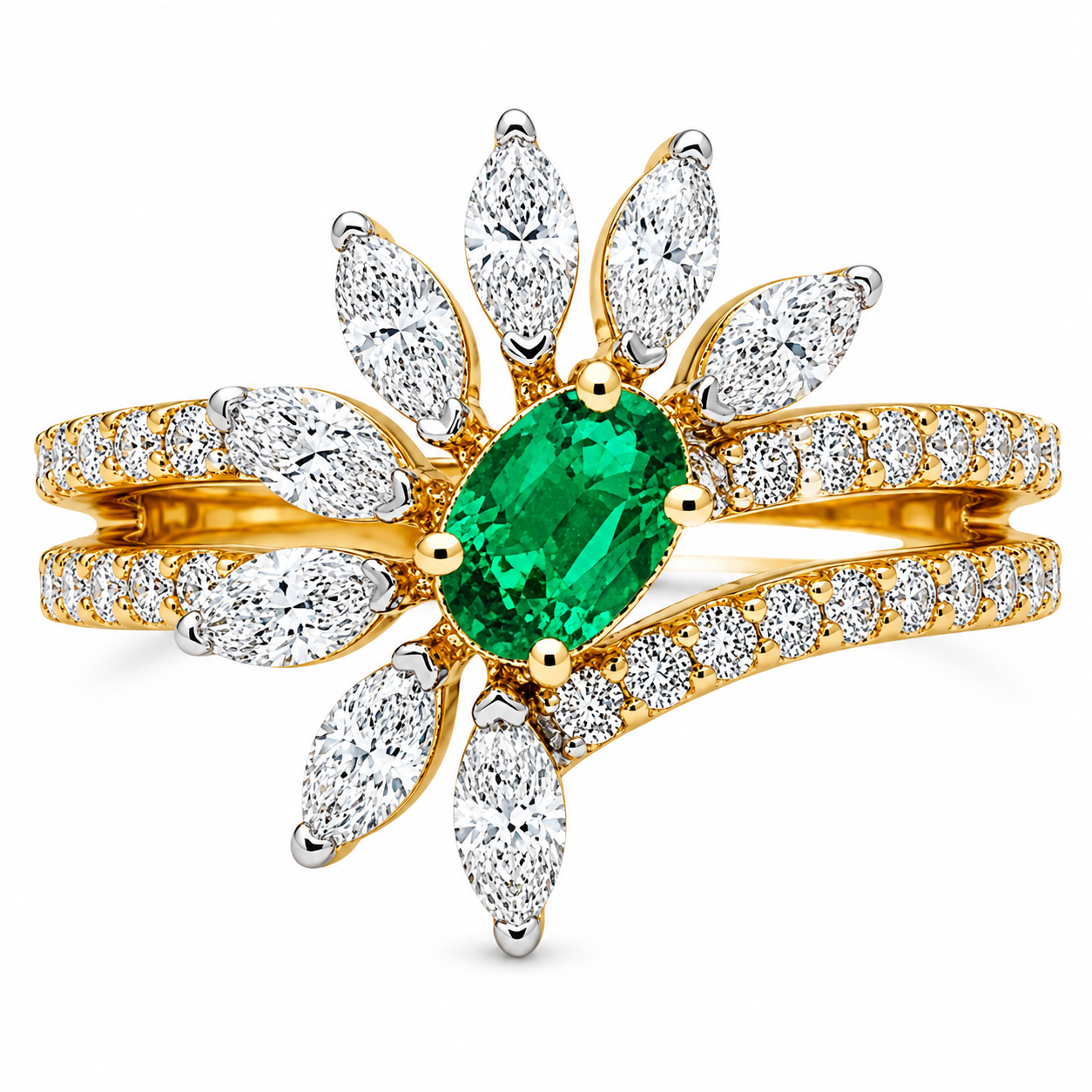 Oval Bloom Ring