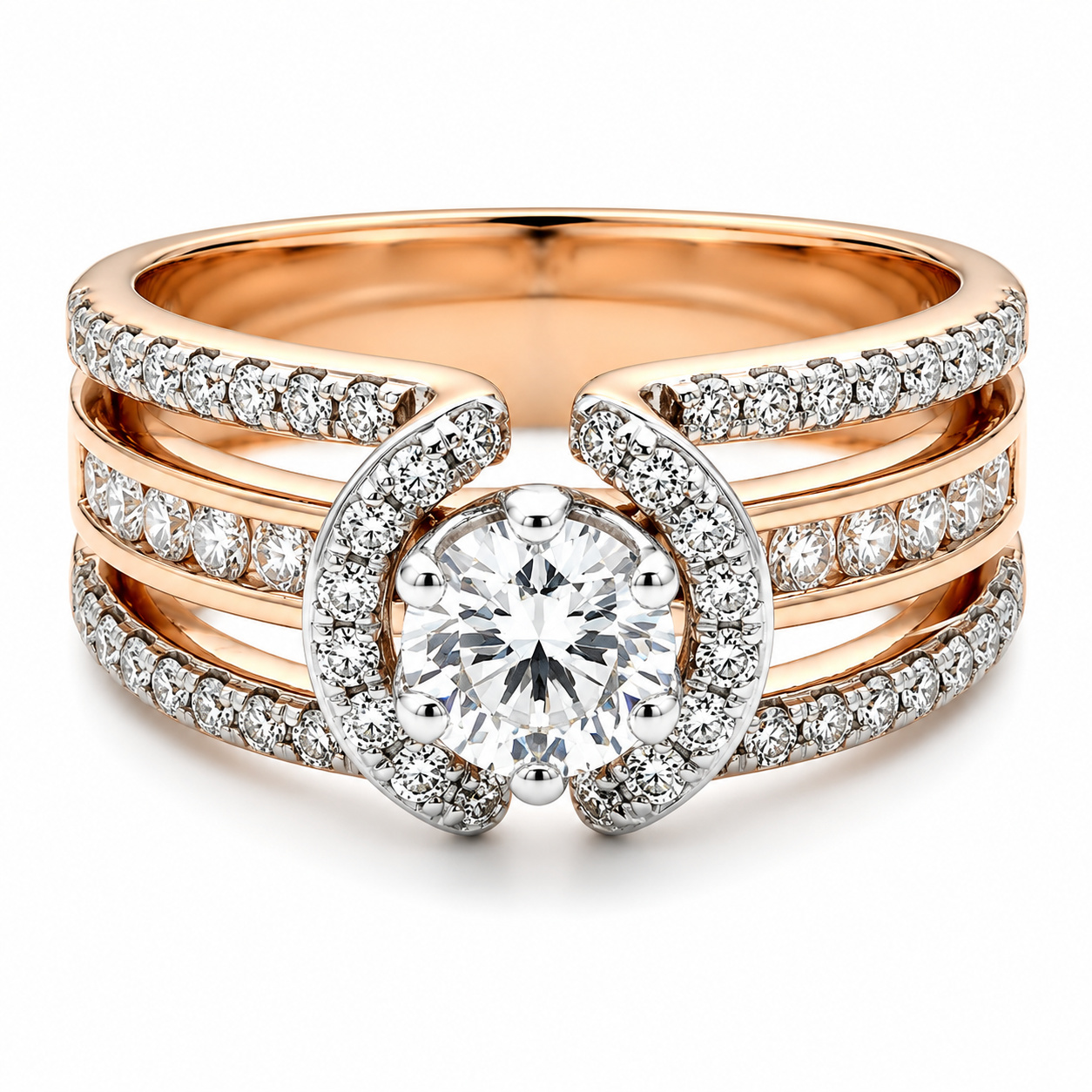 Infinity Halo Ring
