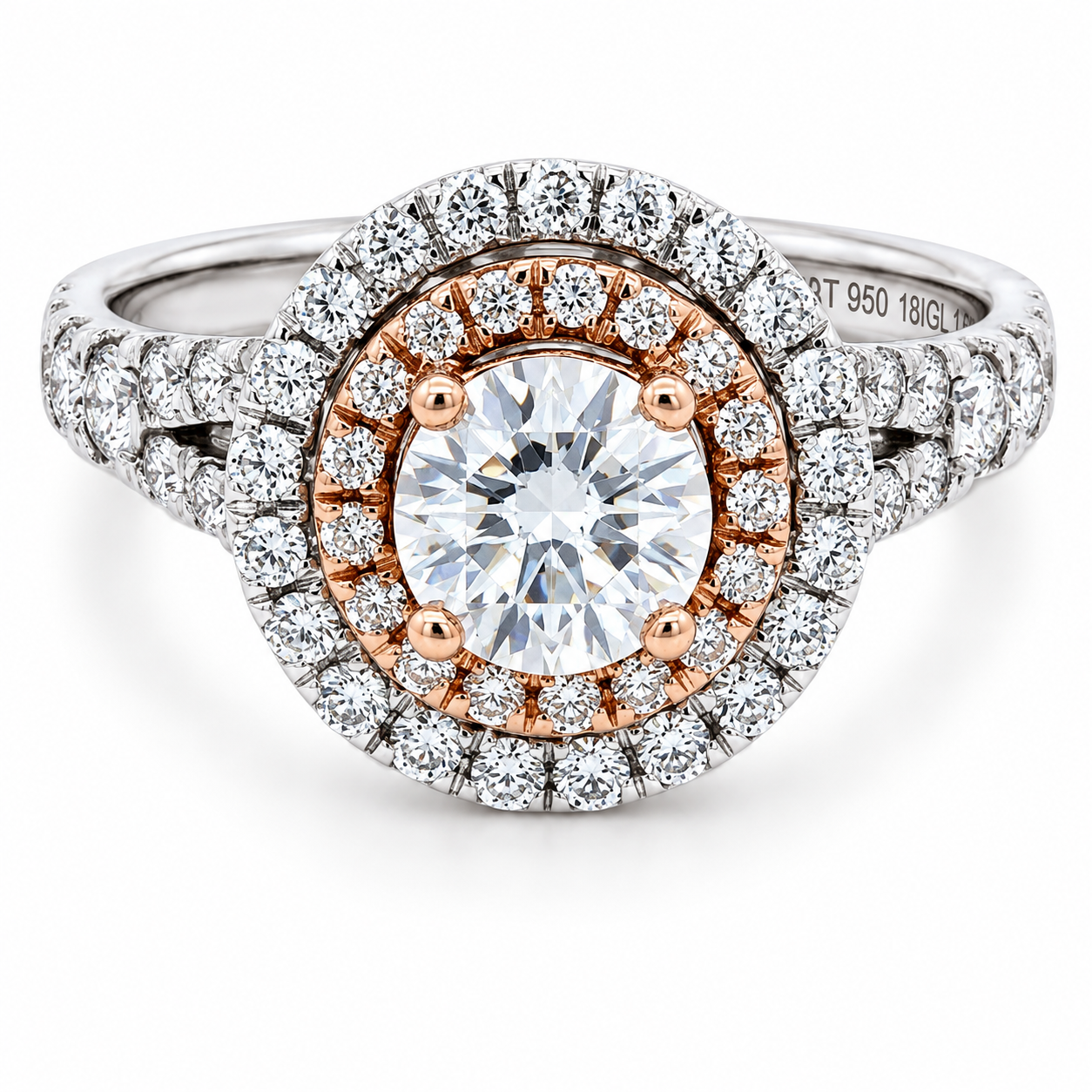 Radiant Halo Ring