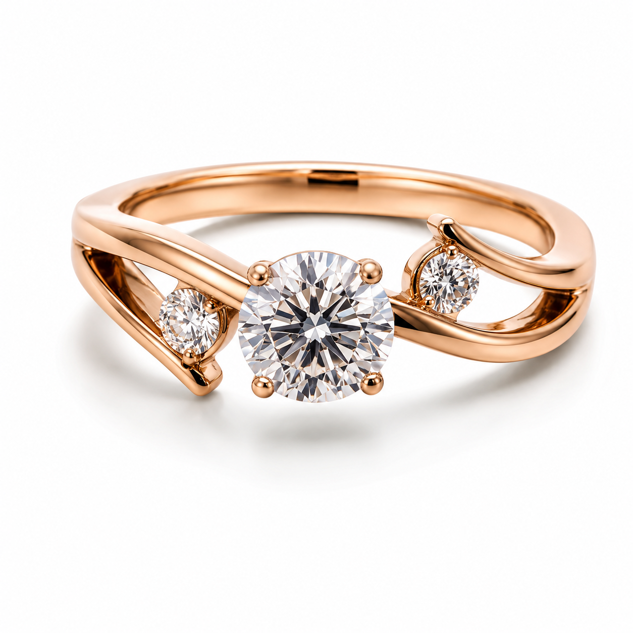CROWN SPIRAL RING