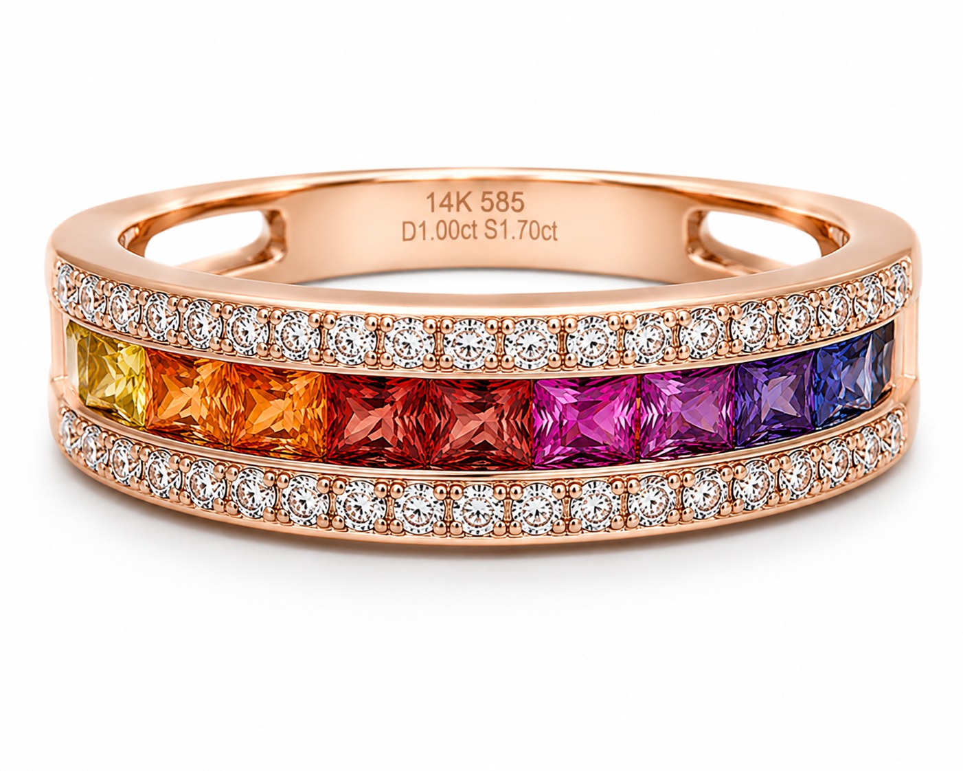 Rainbow Diamond Band