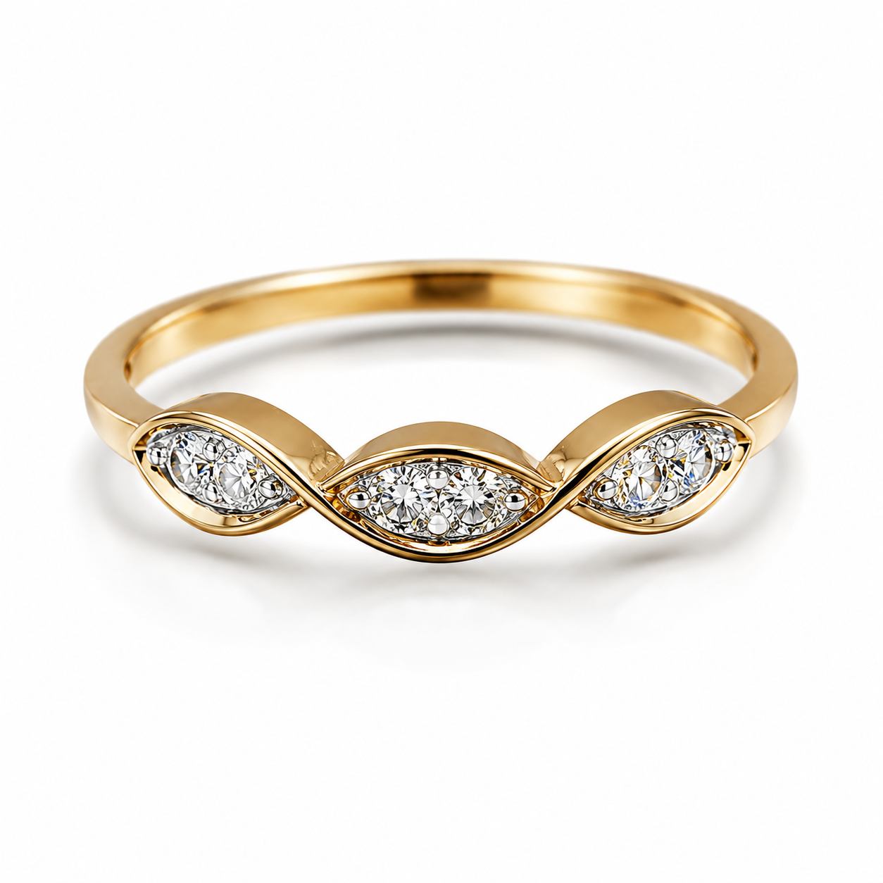 Triple Marquise Ring