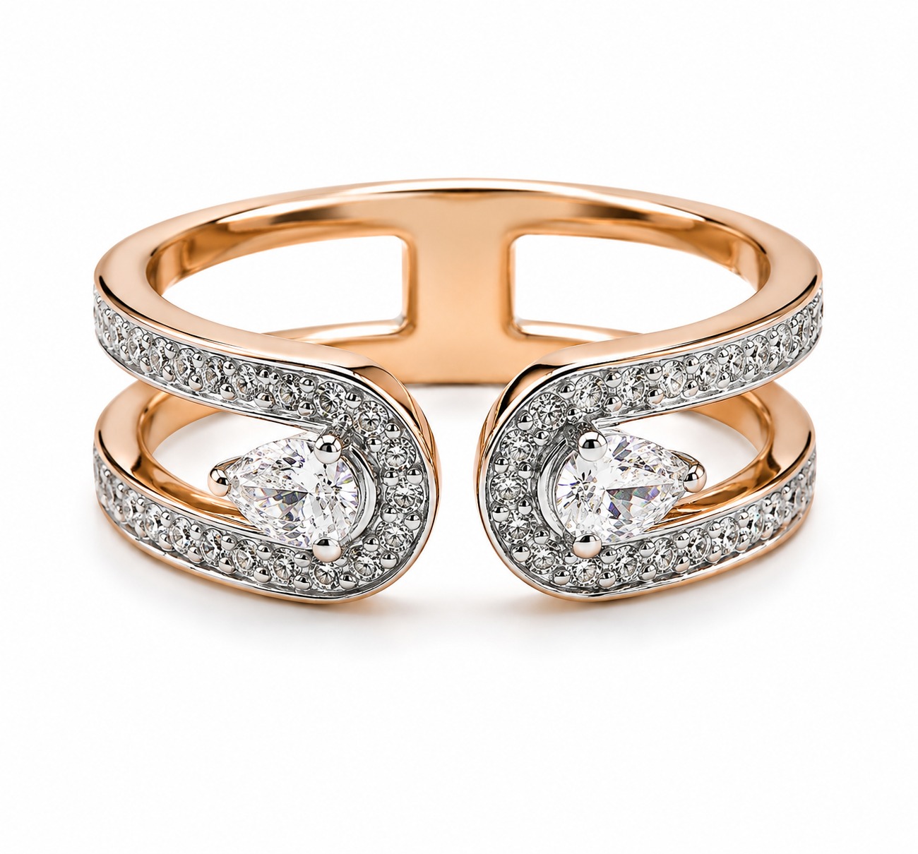 Double Loop Ring