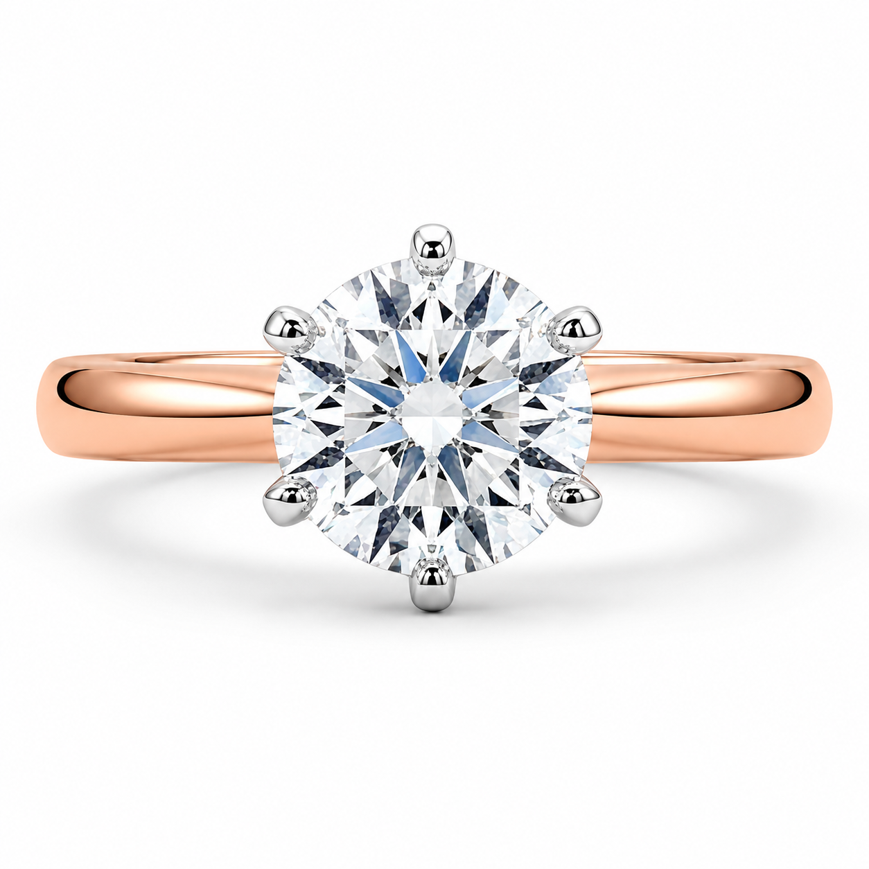 Round Solitaire Ring