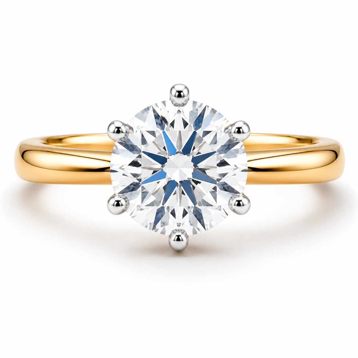 Classic Round Solitaire Ring