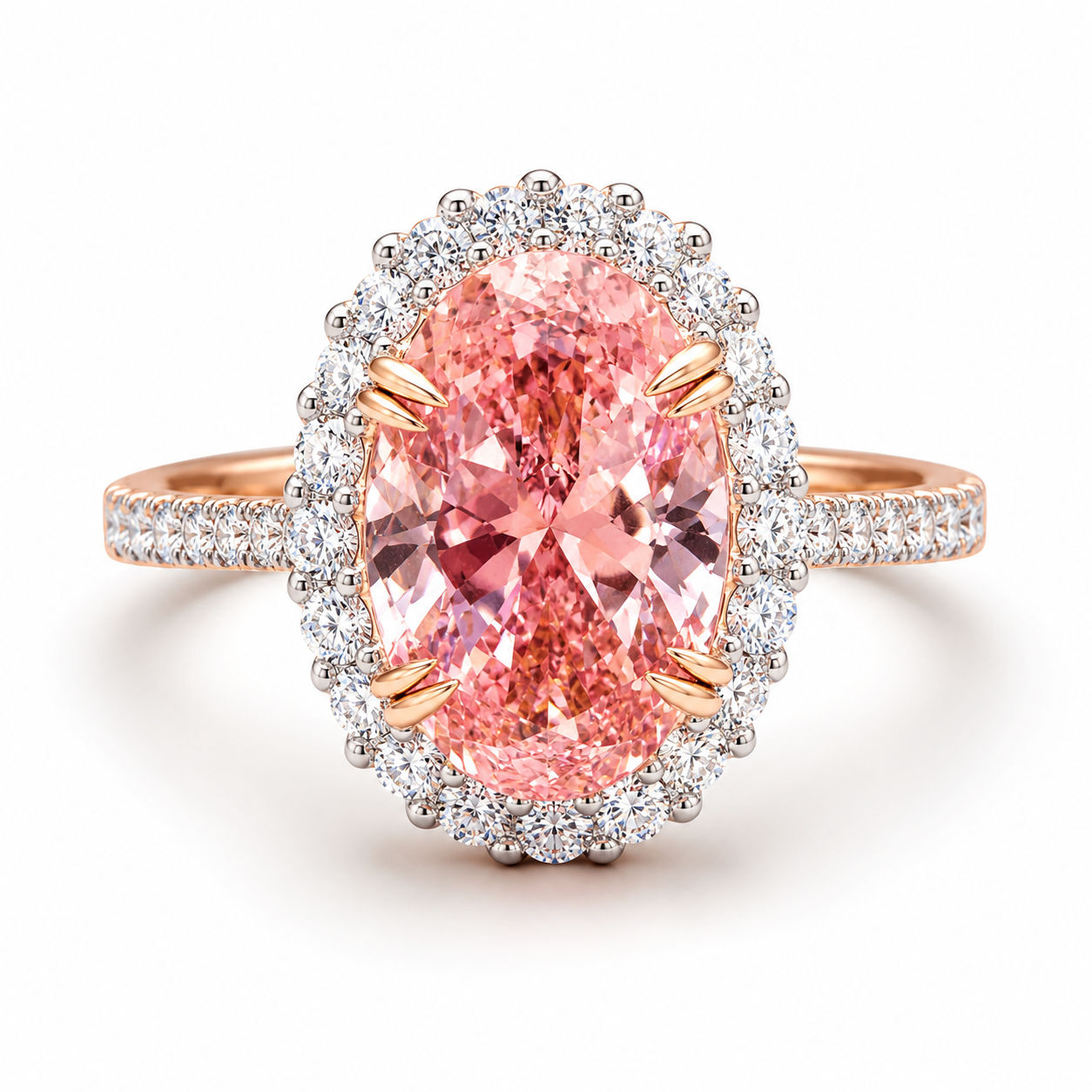 Rosé Radiance Ring