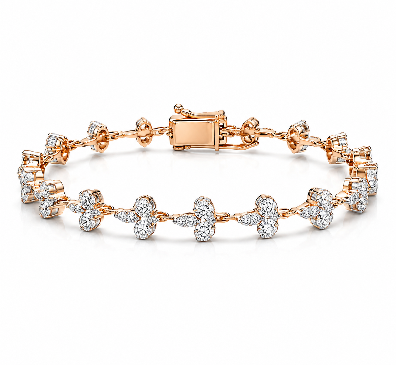 Diamond Bloom Bracelet