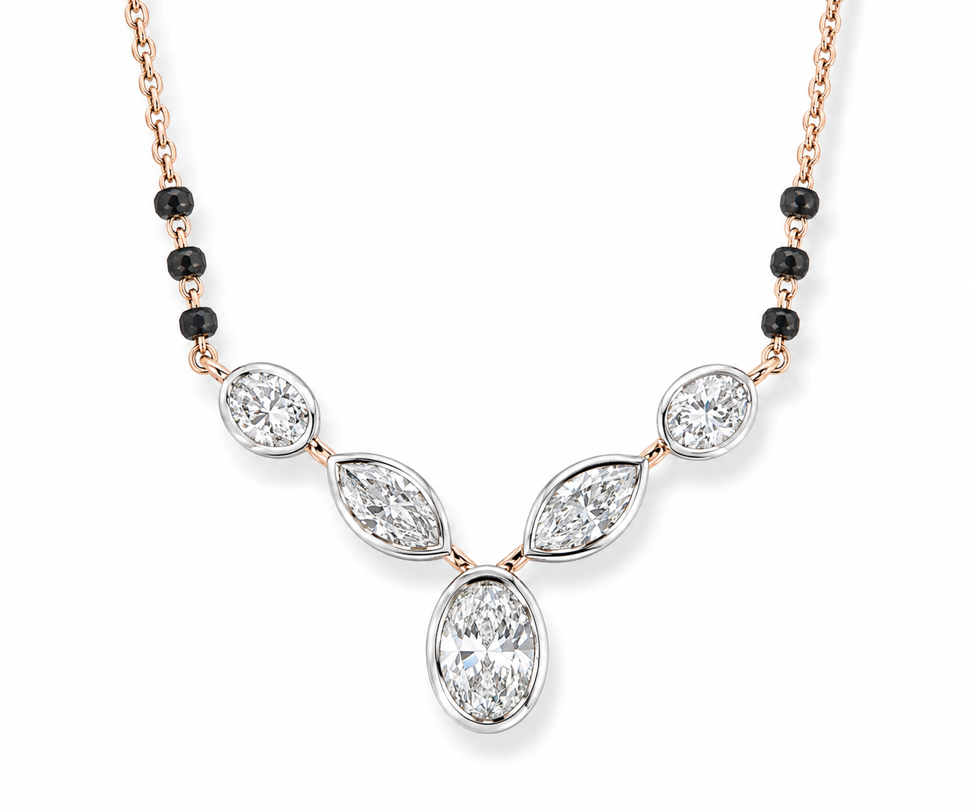 Aurora Leaf Mangalsutra