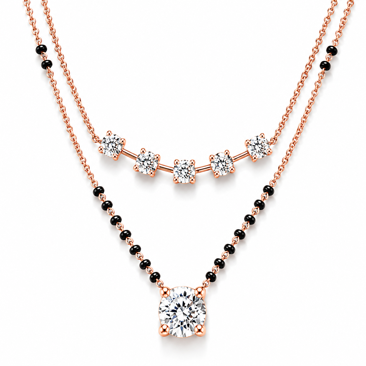 Twin Glow Necklace