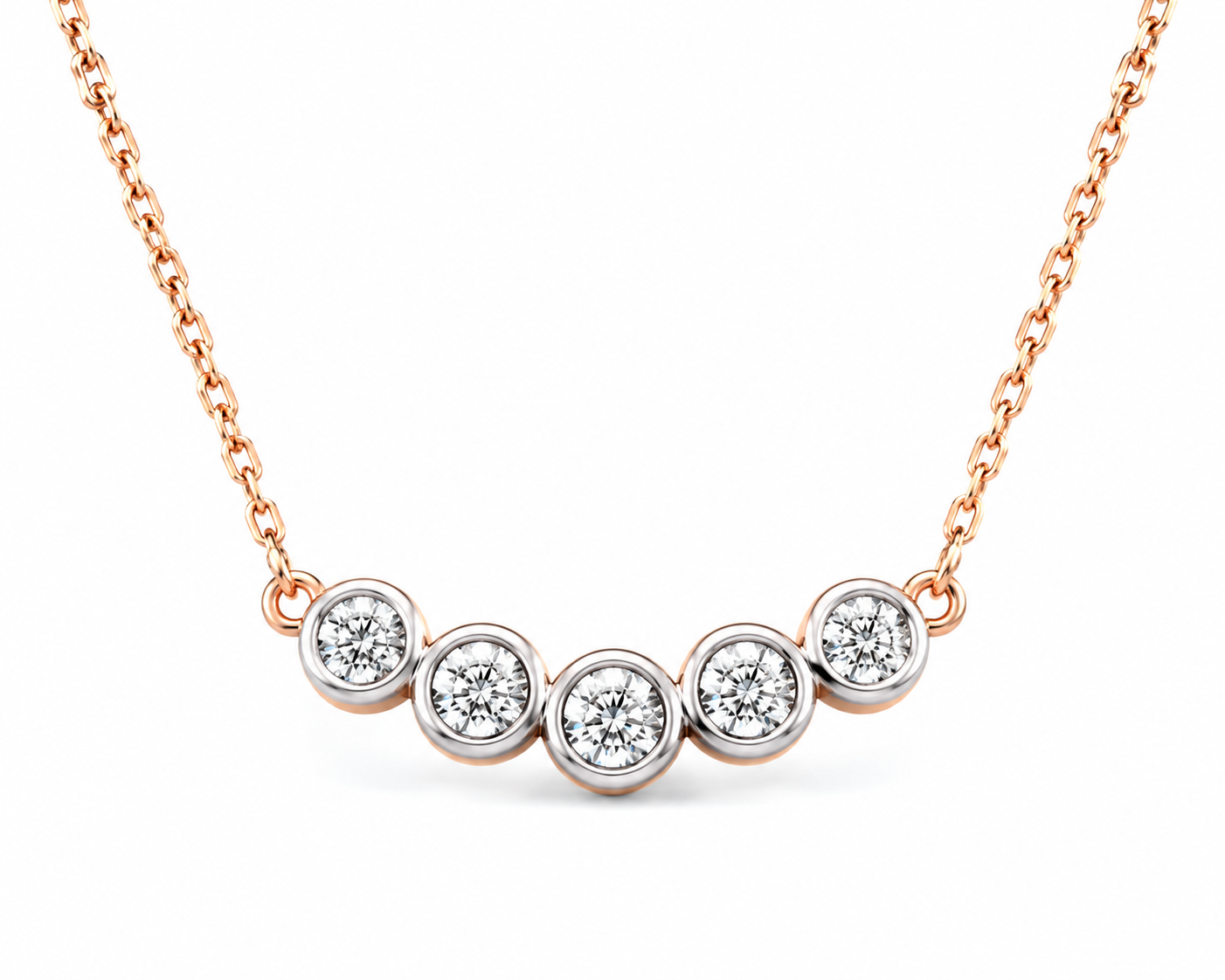 Celestial Five-Stone Necklace