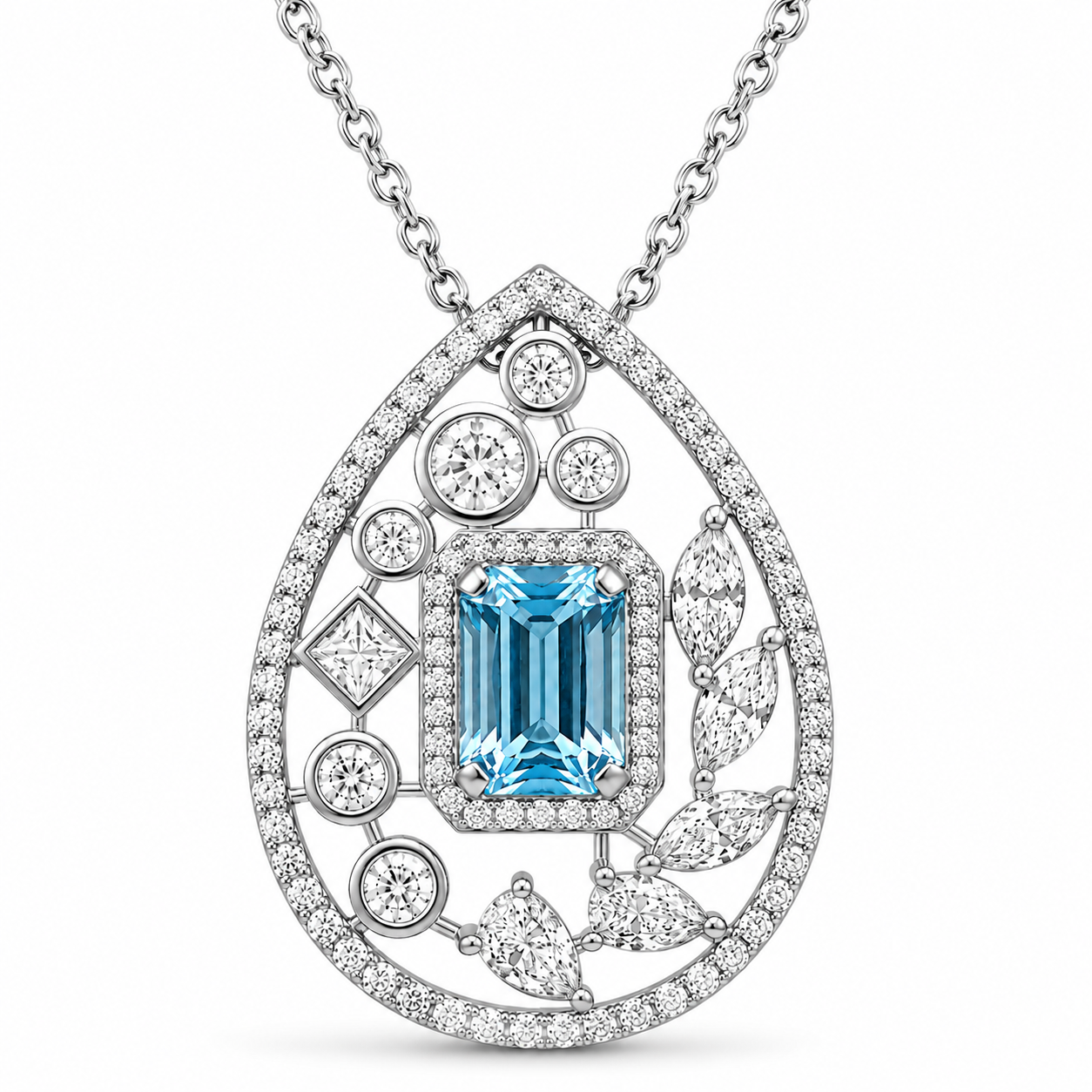 Azure Elegance Necklace