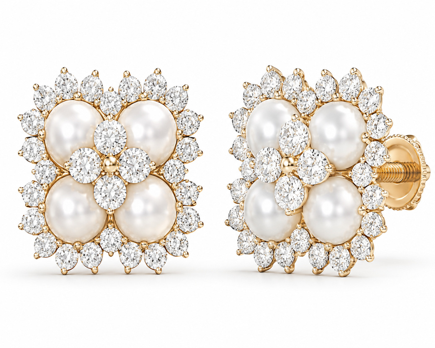 Pearl Bloss Studs