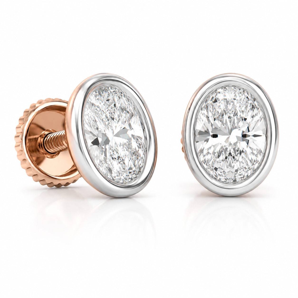 Eclipse Oval Stud