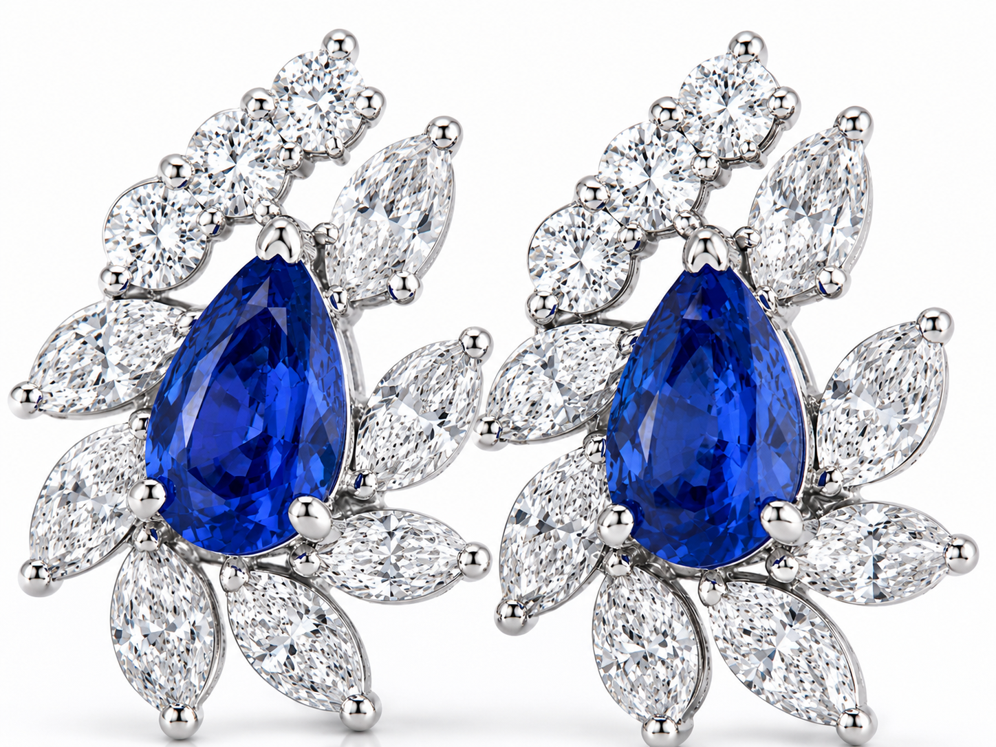 Azure Petal Stud