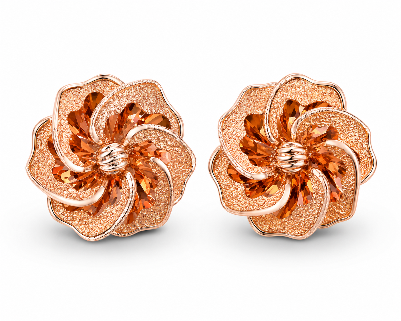 Rosefire Bloom Studs