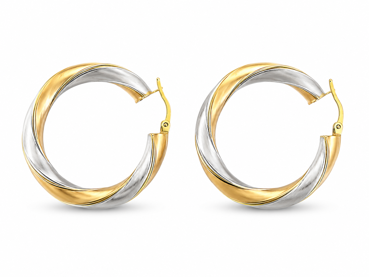 Twist Duo Hoops