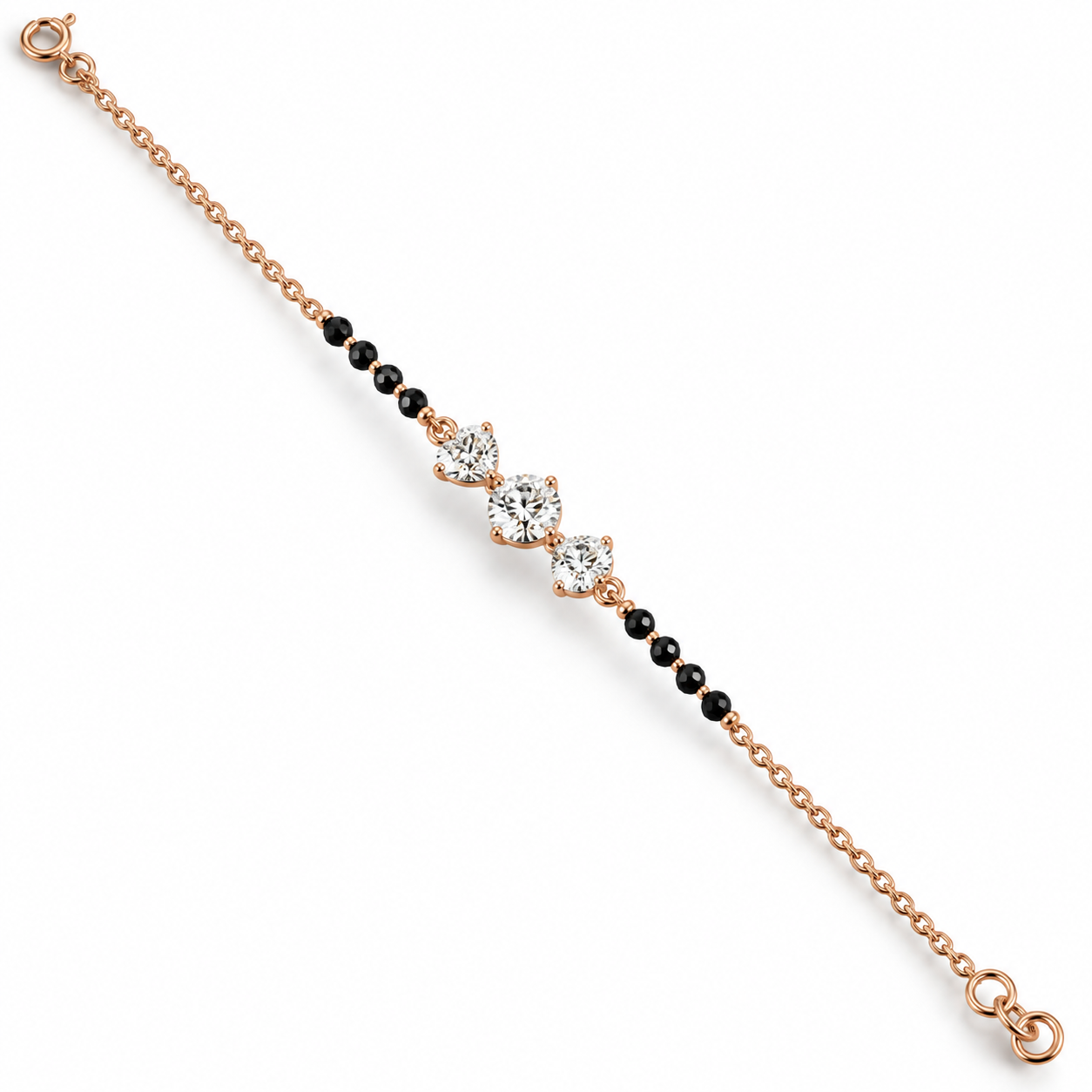 Noir Radiance Diamond Bracelet