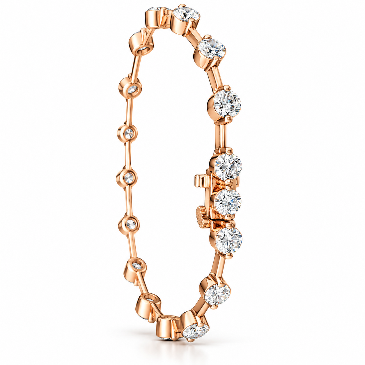 Aurora Link Diamond Bracelet