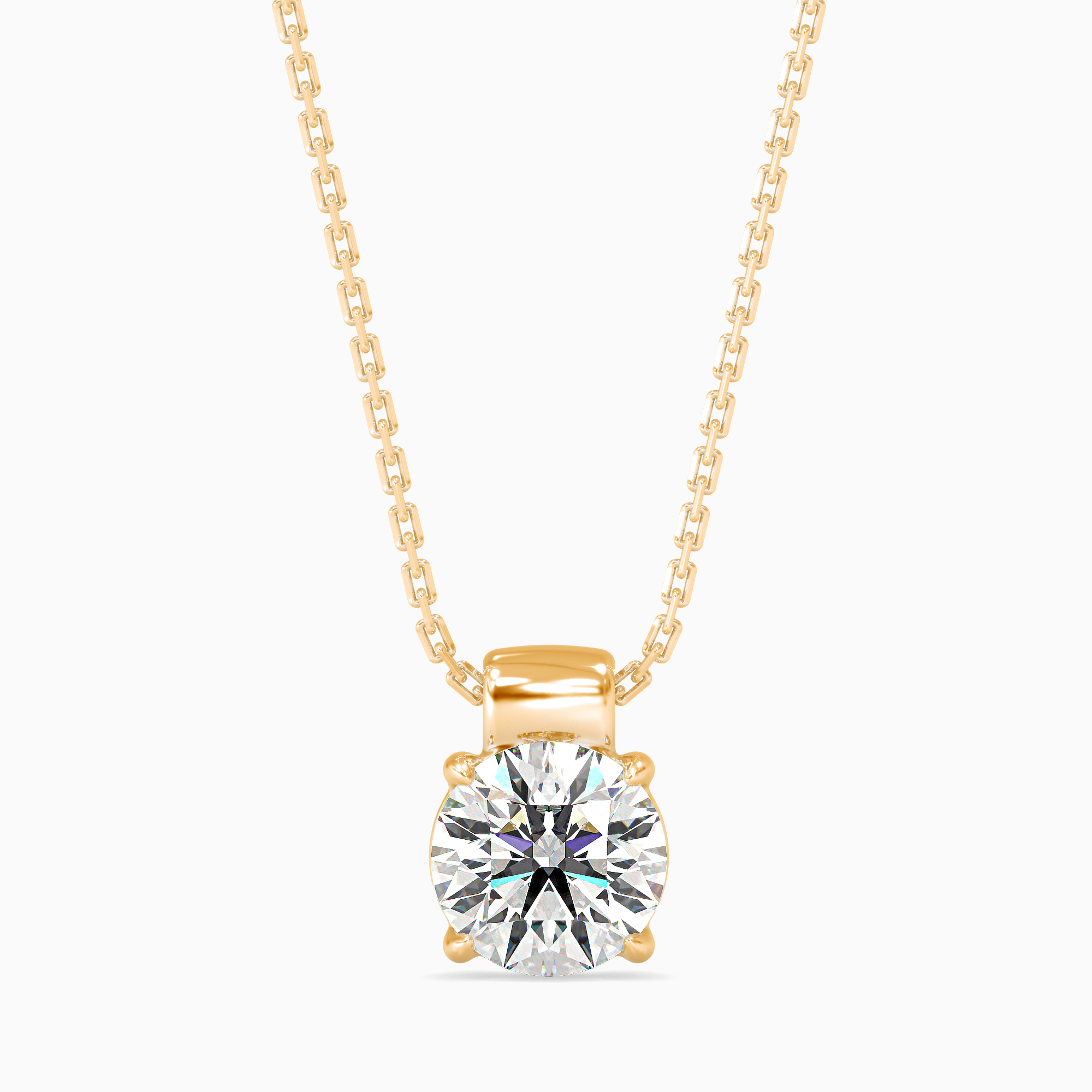 DAZZLING SOLITAIRE PENDANT