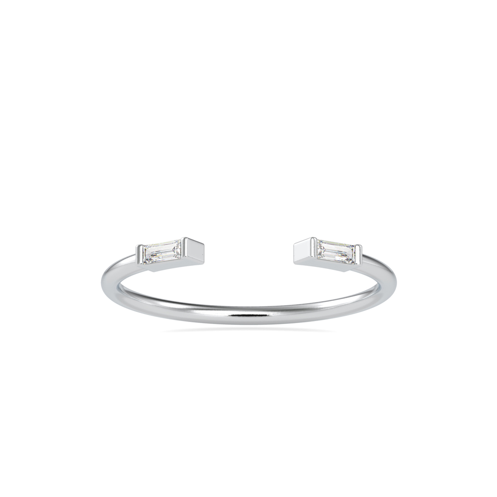 SPLIT BAGUETTE RING