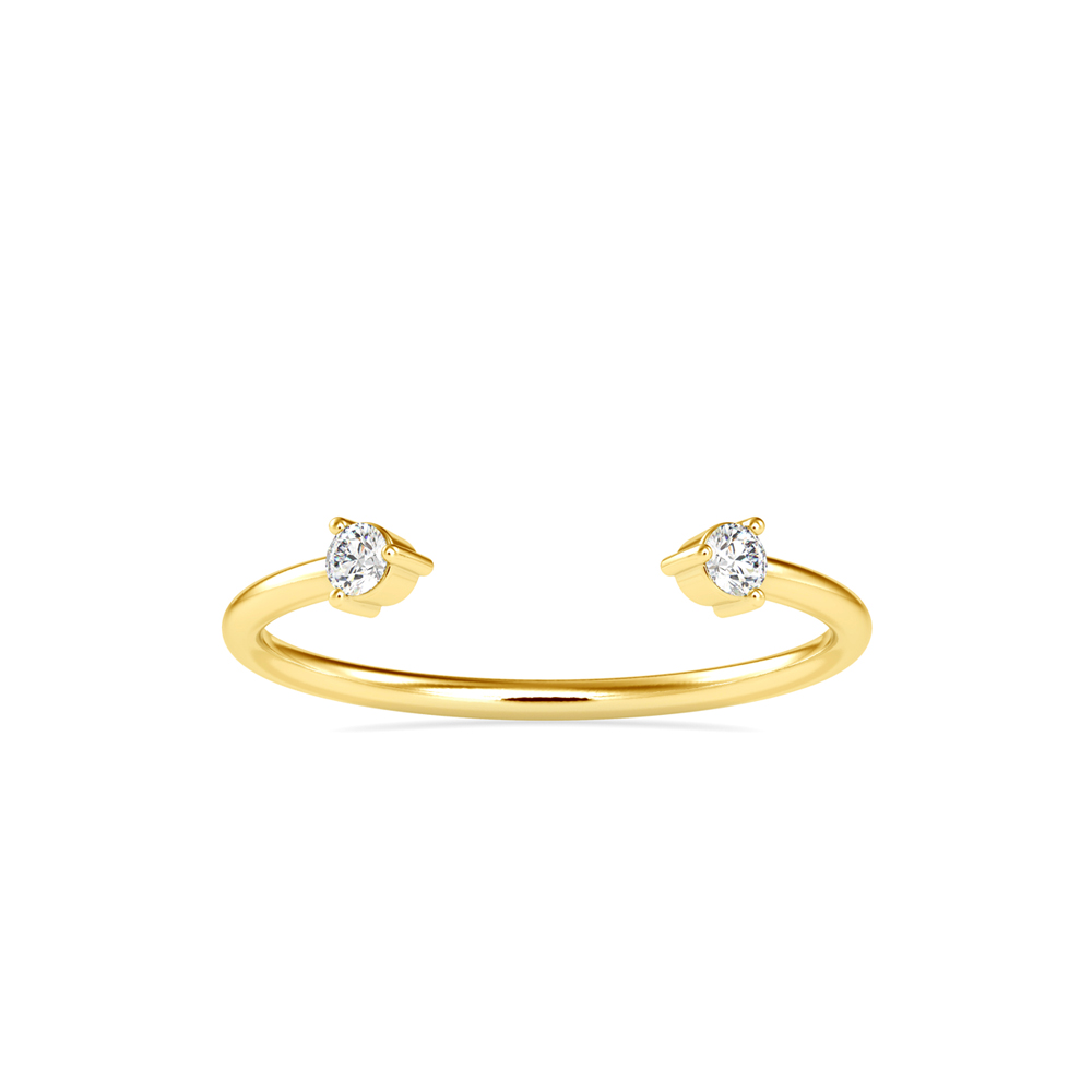 MODERN OPEN- ENDED RING