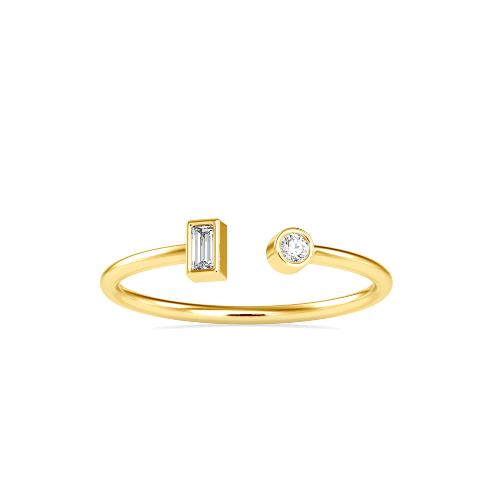 MIXED CUT DIAMOND RING