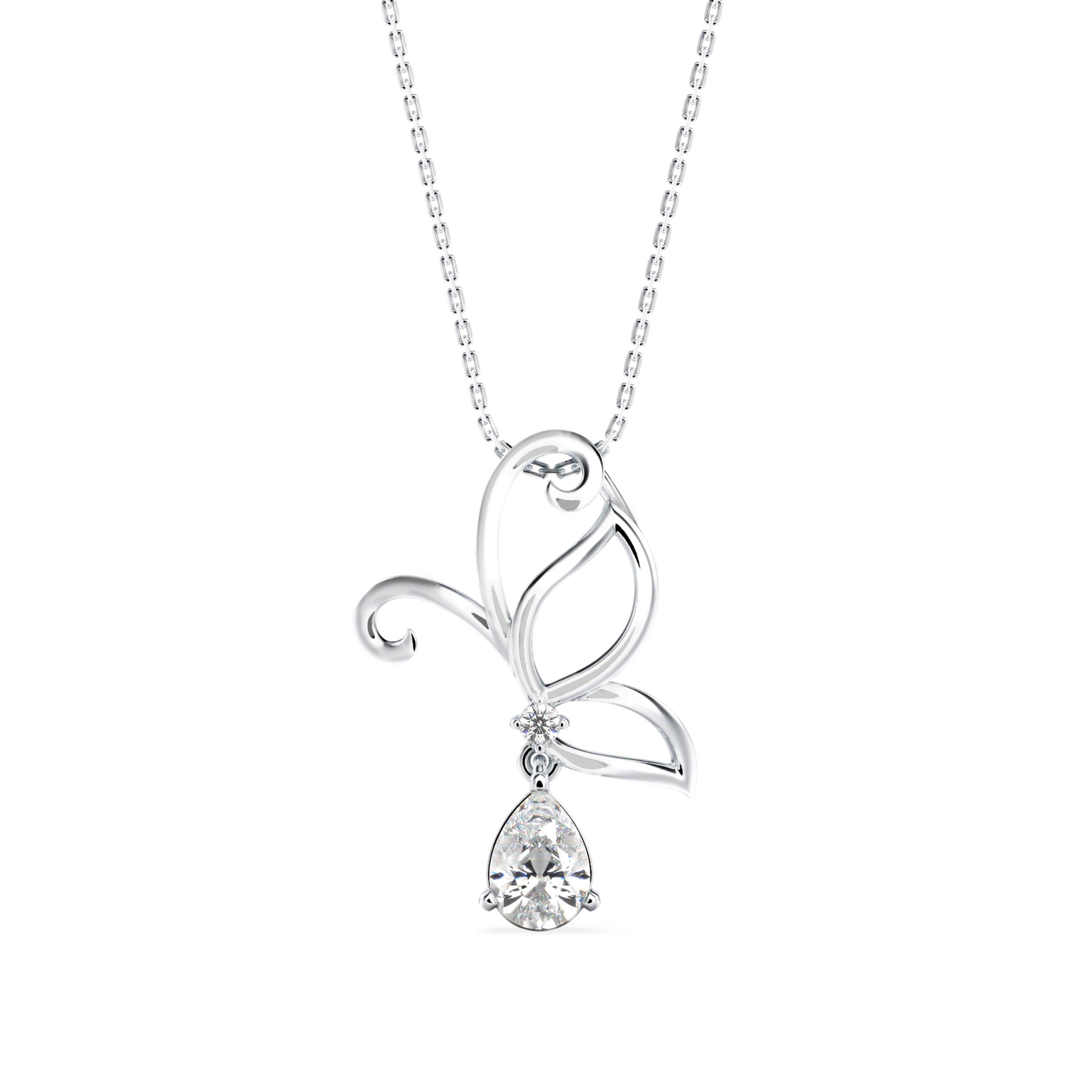 CRYSTAL FLUTTER PENDANT