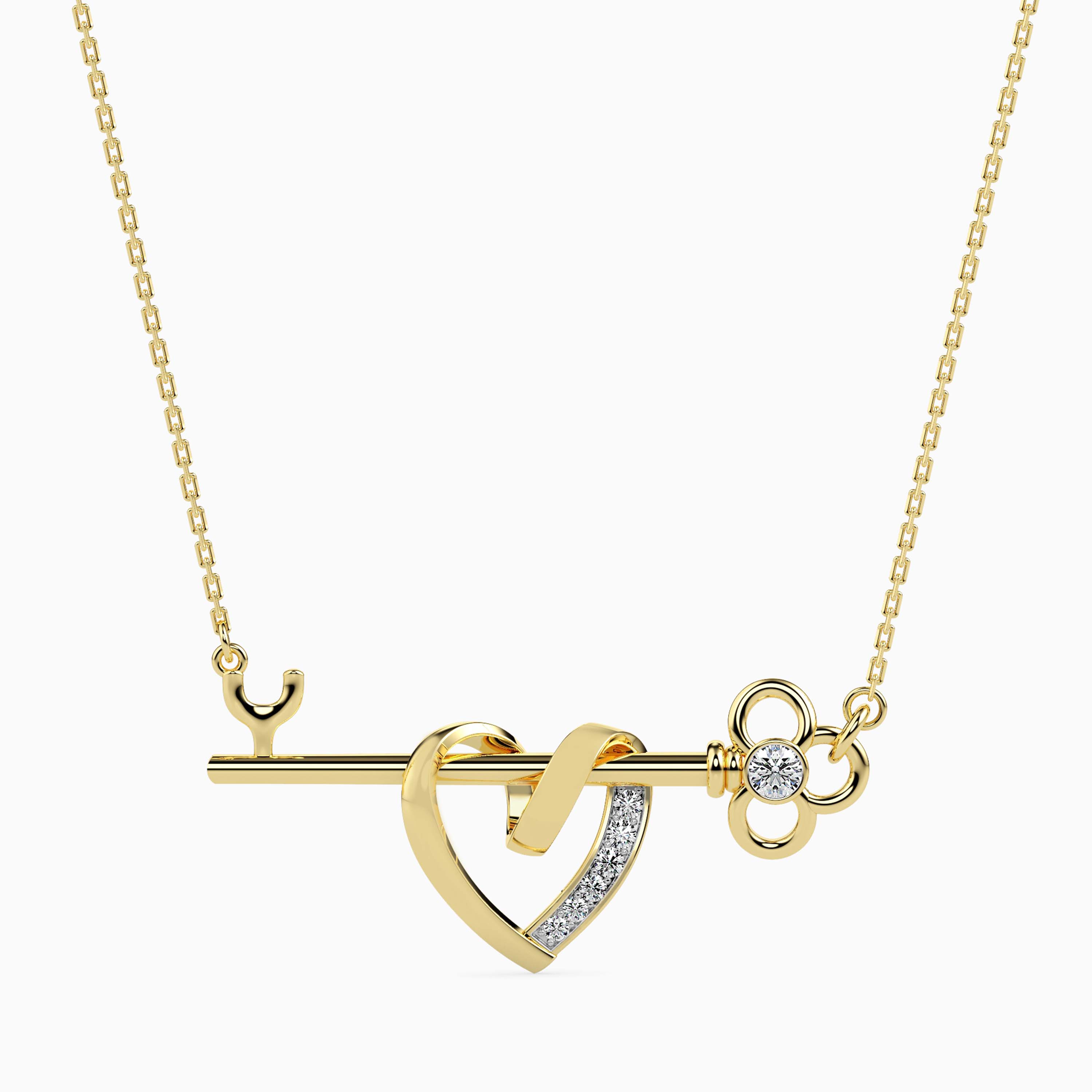 CUPIDS KEY PENDANT